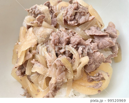 牛丼　写真素材 99520969