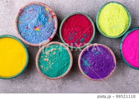 Gulal colors for Indian Holi festival Gulal colors for Indian Holi festival 99521110