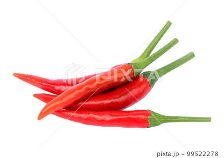 chili pepper isolated on a white background. 99522278