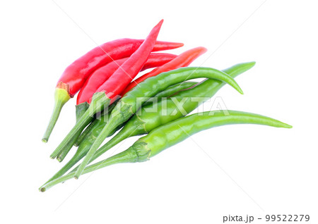 chili pepper isolated on a white background chili pepper isolated on a white background 99522279