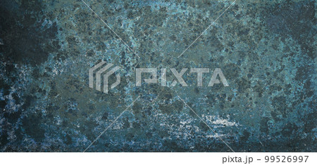 Grunge vintage blue metal background texture 99526997