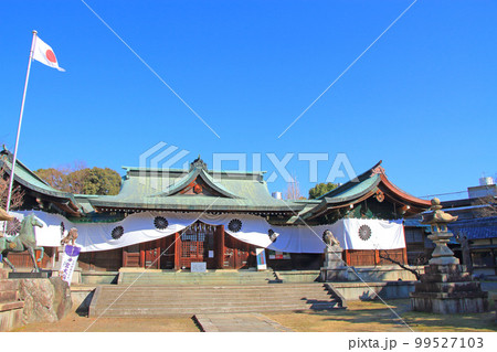 大垣市、濃飛護國神社の風景 99527103