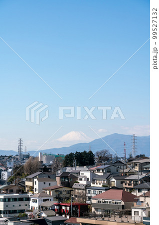 【神奈川県】富士山が見える住宅街 【神奈川県】富士山が見える住宅街 99527132