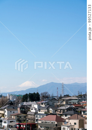 【神奈川県】富士山が見える住宅街 【神奈川県】富士山が見える住宅街 99527133
