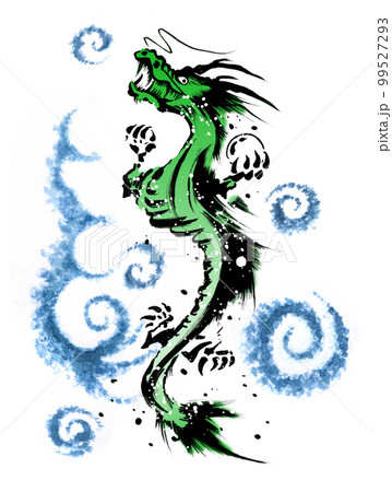 のぼり龍,緑 のぼり龍,緑 99527293