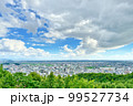 岐阜市金華山からの眺望　競輪場方面 99527734