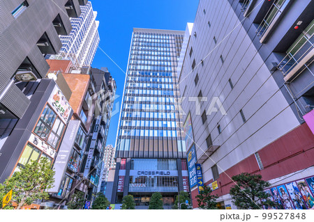 日本の東京都市景観 秋葉原駅前の秋葉原クロスフィールドなどを望む 99527848