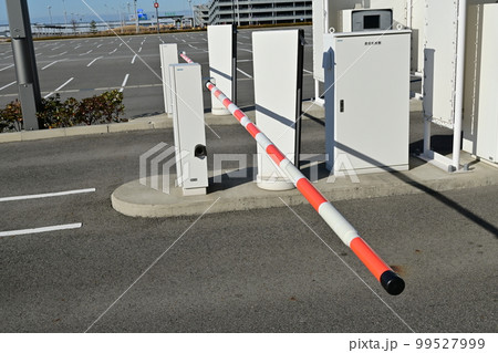 コインパーキングにあるバーゲートシステム コインパーキングにあるバーゲートシステム 99527999