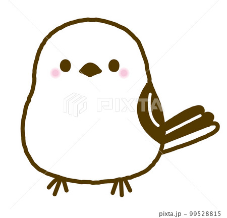 シマエナガのイラスト 99528815