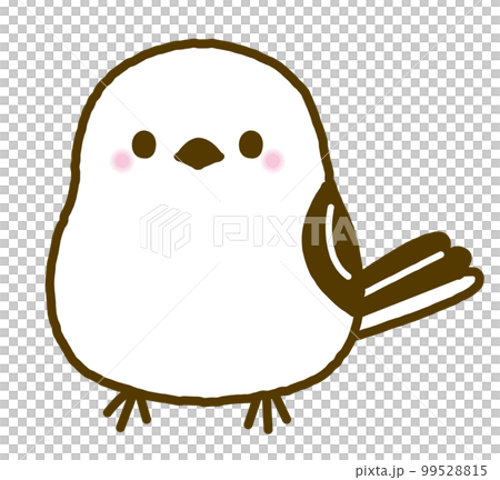 シマエナガのイラスト 99528815