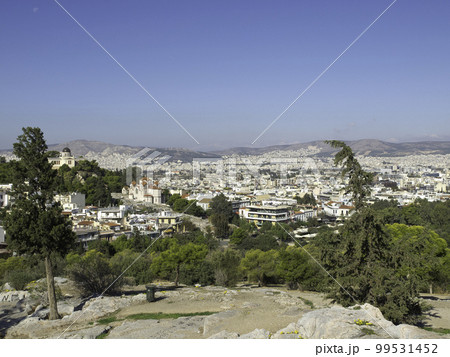 the city of Athens in Greece the city of Athens in Greece 99531452