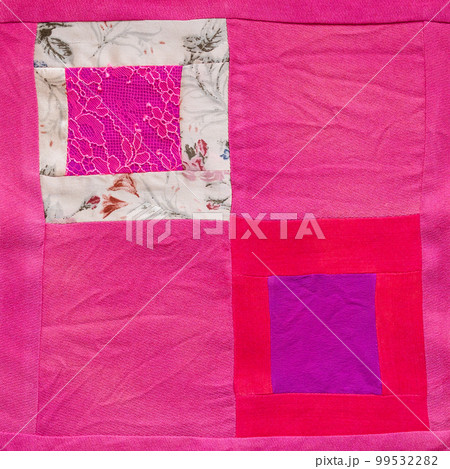 hand-crafted square detail for pathcwork cloth 99532282