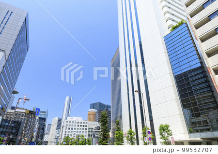 大阪市北区　梅田の街並み 99532707