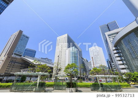 大阪市北区　梅田の大阪駅 99532713