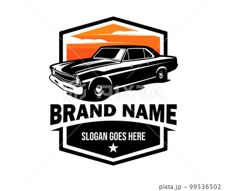 Pontiac GTO Judge Silhouette logo. legendary muscle car vector design of 1969. isolated white background view from side. Best for badge, emblem, icon, sticker design. available eps 10. Pontiac GTO Judge Silhouette logo. legendary muscle car vector design of 1969. isolated white background view from side. Best for badge, emblem, icon, sticker design. available eps 10. 99536502