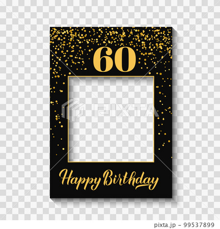 60th anniversary birthday transparent background PNG clipart