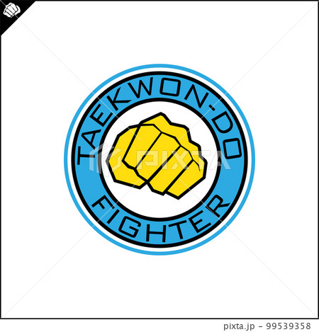 Emblem of taekwondo, karate for the club. Vector. 99539358