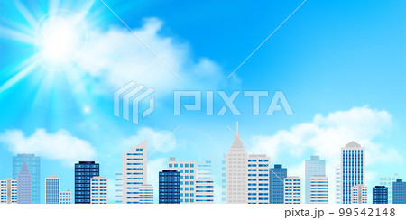 空 建物 風景 背景 空 建物 風景 背景 99542148