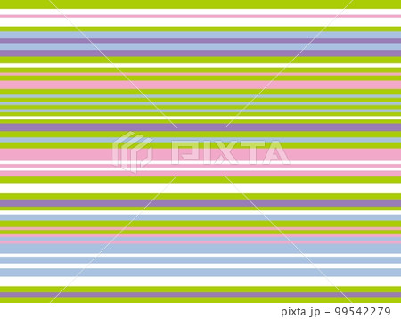 マルチボーダー　パステルカラー 99542279