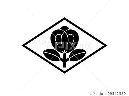 菱に一つ茶の実 99542580