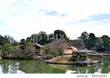 岡山後楽園　沢の池 99542682
