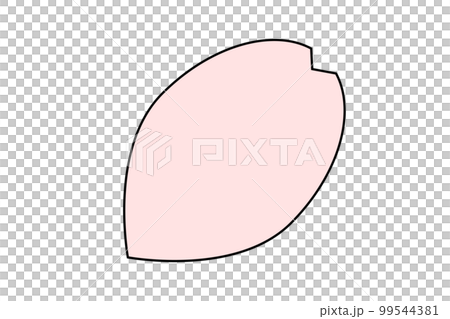 櫻花花瓣可愛簡約插畫單品 櫻花花瓣可愛簡約插畫單品 99544381