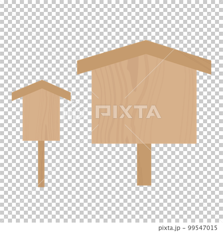 日式木牌插畫素材 99547015