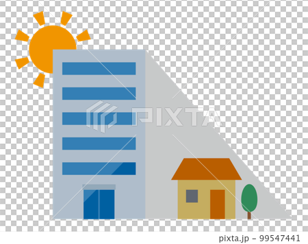 日照権　日当たりの問題 99547441