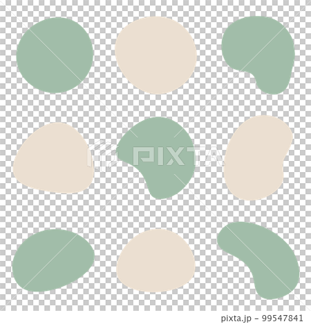 Loose frame set abstract shape 99547841