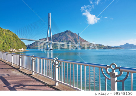 【多々羅大橋】 撮影場所:愛媛県今治市上浦町井口 【多々羅大橋】 撮影場所:愛媛県今治市上浦町井口 99548150