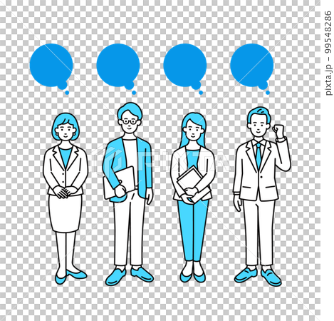 multiple working people multiple working people 99548286
