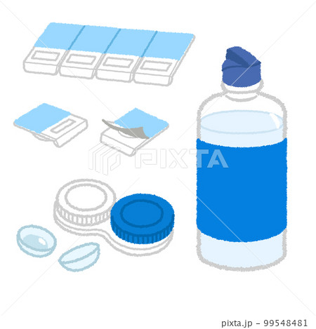 コンタクトレンズのイラスト 99548481