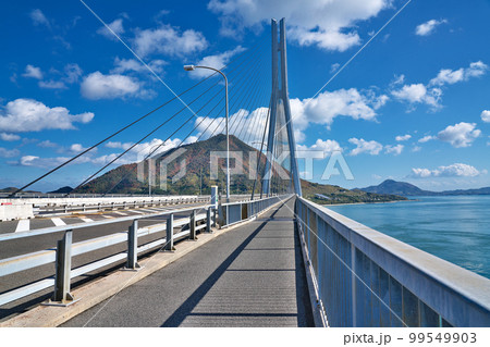【多々羅大橋】 愛媛県今治市上浦町井口 【多々羅大橋】 愛媛県今治市上浦町井口 99549903