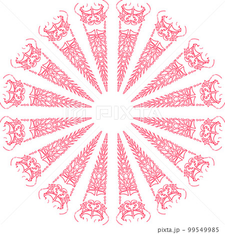 Colorful abstract mandala Colorful abstract mandala 99549985