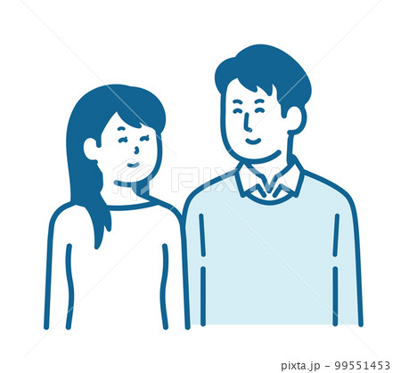 寄り添う男女 寄り添う男女 99551453