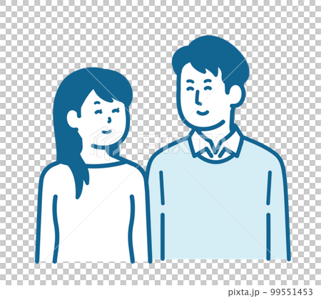 Cuddling men and women 99551453