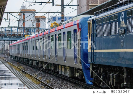 つくばエクスプレスTX3000系の甲種輸送 99552047