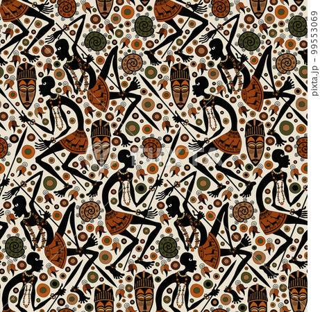 Weapon vector seamless background 99553069