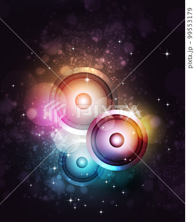 disco retro music background disco retro music background 99553179