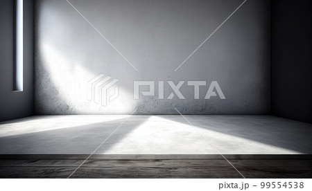 Empty gray interrior. Modern room design. Generative Ai image 99554538