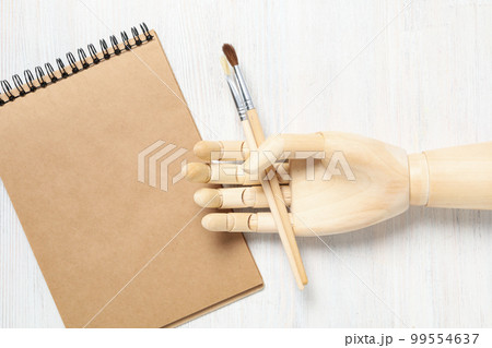 Concept of drawing and art, space for text 99554637