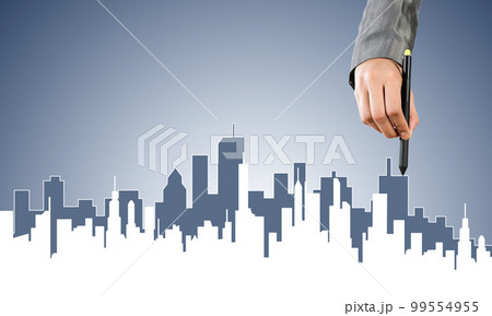 Engineering designer at work Engineering designer at work 99554955