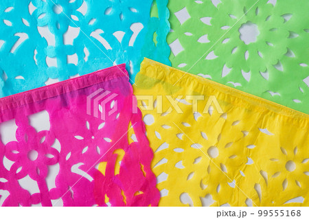 メキシコの切り絵 パペル・ピカード Papel Picado メキシコの切り絵 パペル・ピカード Papel Picado 99555168