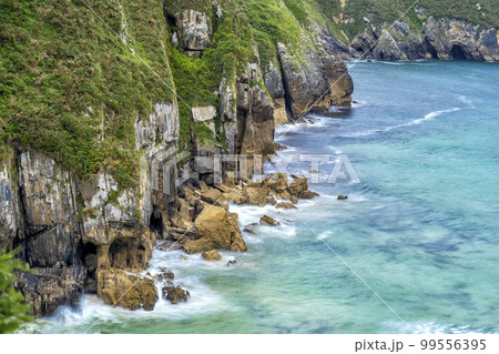 Cliffs and Rocks, Beach of Vidiago, Asturias, Spain 99556395