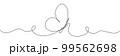 Butterfly continuous line art drawing. 99562698