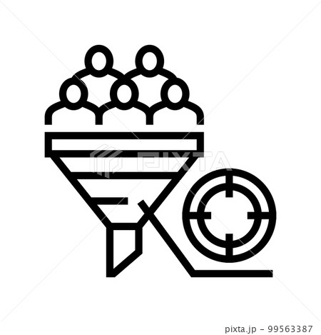 mqls generated line icon vector illustration 99563387