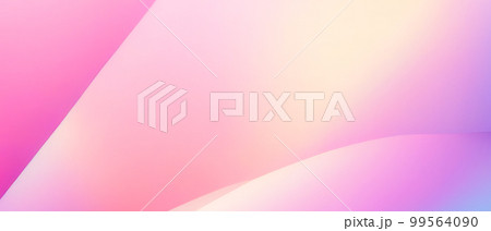 Soft colorful background with gradient pastel color palette. Abstract modern background. Illustration for banner, presentation template, wallpaper, text place and social media. Abstract geometric 99564090