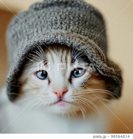 Little Cat with a hat Little Cat with a hat 99564814