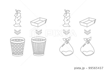 ゴミの分別 99565437