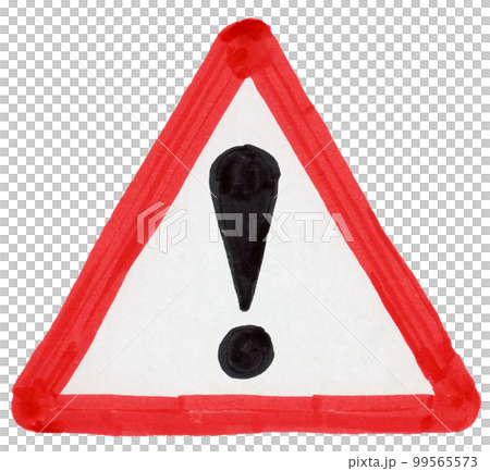 other danger sign illustration transparent PNGのイラスト素材 [99565573] - PIXTA
